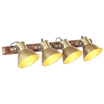 Vidaxl Industrijska zidna lampa, bakrena, 90x25 cm, E27