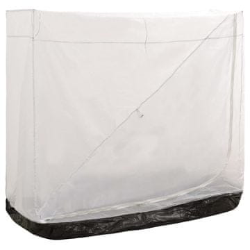 Vidaxl Univerzalni unutarnji šator sivi 200x90x175 cm