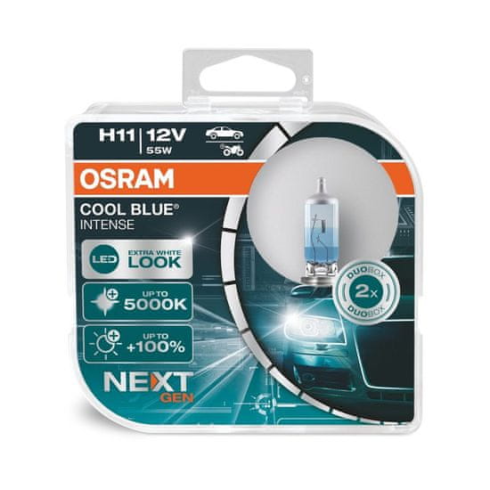 Osram Cool Blue New žarulja, H11, 12 V, 55 W, halogena (64211CBN HCB)
