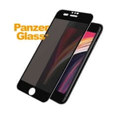 PanzerGlass Privacy zaštitno staklo za Apple iPhone 6/6s/7/8/SE (4.7"), kaljeno, s prozirnim Swarovski CamSlider (P2696)