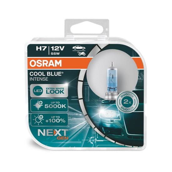 Osram Cool Blue New žarulja, H7, 12 V, 55 W, halogena (64210CBN HCB)