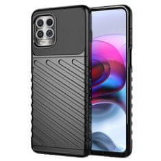 MG Thunder silikonska maska za Motorola Moto G100 / Edge S, crno