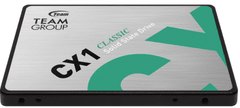 TeamGroup CX1 SSD disk, 240 GB, SATA 3, 6,35 cm, 3D NAND (T253X5240G0C101)