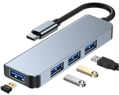 Moye Connect X4 hub, USB 3.0, 5Gb/s