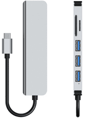 Moye Connect X6 hub, USB 3.0, 5Gb/s