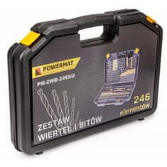 Powermat 246 djelomični set HSS svrdla i svrdla + kućište