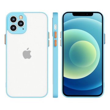 HURTEL Milky silikonska maska za Samsung Galaxy A72 4G, plava