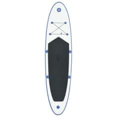 Vidaxl Daska na napuhavanje za veslanje stojeći plavo-bijela