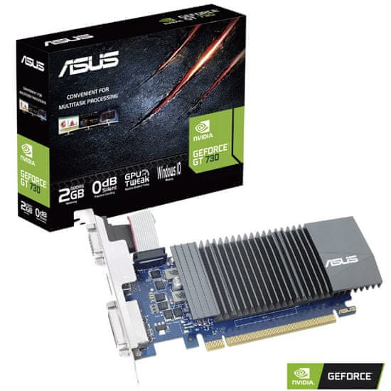 ASUS Geforce GT 730 grafička kartica, 2 GB, GDDR5 (90YV07G4-M0NA00)