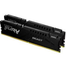 Kingston Fury Beast memorija (RAM), DDR5, 32 GB (2x16GB), 4800 MHz (KF548C38BBK2-32)