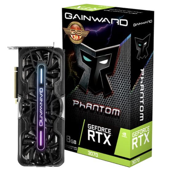 Gainward GeForce RTX 3070 Phantom Plus grafička kartica, GDDR6, 8 GB ...