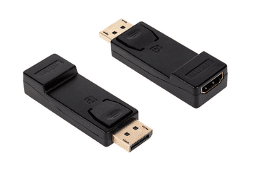 Cabletech Adapter Displayport M. - Hdmi Ž., Black