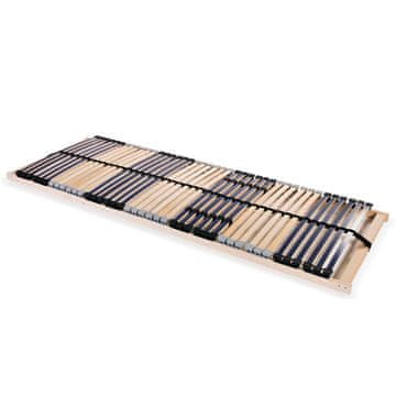 Vidaxl Okvir kreveta s 42 letvice, 7 zona, 90 x 200 cm