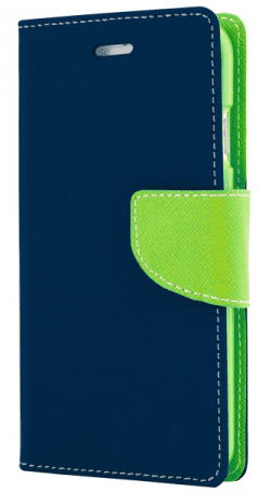  Fancy Diary maskica za Xiaomi Mi 10 / 10 Pro, preklopna, plavo-zelena 