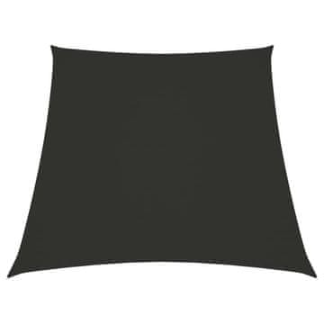 Vidaxl Jedro protiv sunca od tkanine Oxford trapezno 2/4x3 m antracit