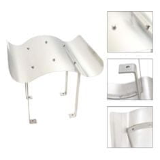 Vidaxl Kapa za dimnjak od nehrđajućeg čelika 60 x 80 x 39 cm