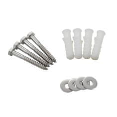 Vidaxl Kapa za dimnjak od nehrđajućeg čelika 70 x 70 x 37 cm