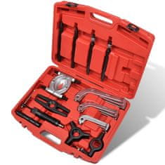 Vidaxl 25-dijelni hidraulički set za izvlačenje i montažu ležajeva