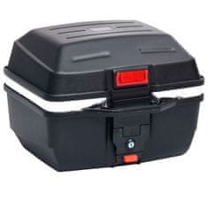 Vidaxl Gornja kutija za motor 24 L za jednu kacigu