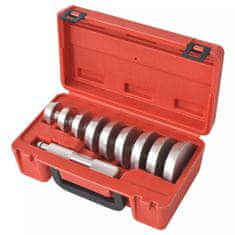 Vidaxl 10-dijelni set postavljača obruča za ležaj i brtvi kotača