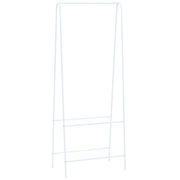 Vidaxl Stalak za odjeću 59 x 35 x 150 cm bijeli