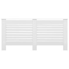 Vidaxl Pokrov za radijator bijeli 172 x 19 x 81,5 cm MDF