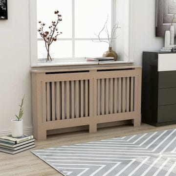 Vidaxl Osłona na kaloryfer, 152x19x81 cm, MDF