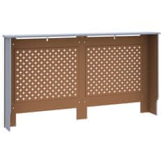 Vidaxl Pokrov za radijator antracit 152 x 19 x 81,5 cm MDF