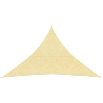 Vidaxl Jedro za sjenu, 160 g/m², bež, 3x3x4,2 m, HDPE