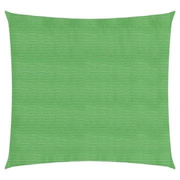 Vidaxl Jedro za zaštitu od sunca 160 g/m² svjetlozeleno 3,6x3,6 m HDPE