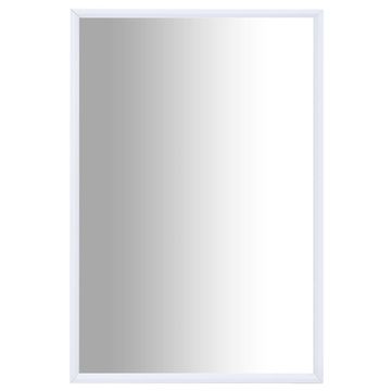 Vidaxl Ogledalo bijelo 60 x 40 cm