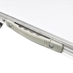 Vidaxl Sklopivi set stola za kampiranje s 4 stolca podesivi 120x60 cm