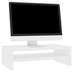 Vidaxl Stalak za monitor bijeli 42 x 24 x 13 cm konstruirano drvo