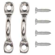 Vidaxl Trake za tendu bimini 2 kom od tkanine i nehrđajućeg čelika