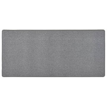 Vidaxl Tepih, tamno siva, 80 x 150 cm