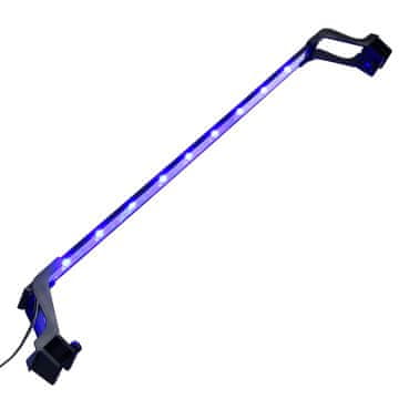 Vidaxl LED akvarijska svjetiljka sa stezaljkama 75-90 cm plavo-bijela