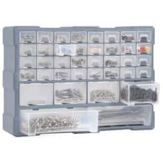 Vidaxl Organizator s 38 ladica 52 x 16 x 37,5 cm