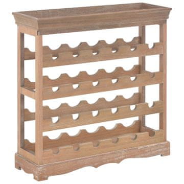 Vidaxl Ormarić za vino smeđi 70 x 22,5 x 70,5 cm MDF