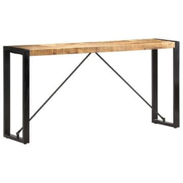 Vidaxl Konzolni stolić 150 x 35 x 76 cm Masivno drvo manga