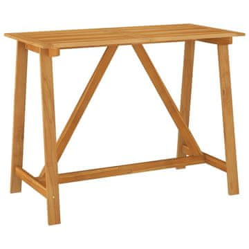 Vidaxl Vrtni barski stol 140x70x104 cm Masivno drvo akacije