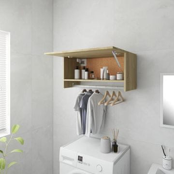 Vidaxl Ormarić, hrast Sonoma, 70x32,5x35 cm, materijal na bazi drva