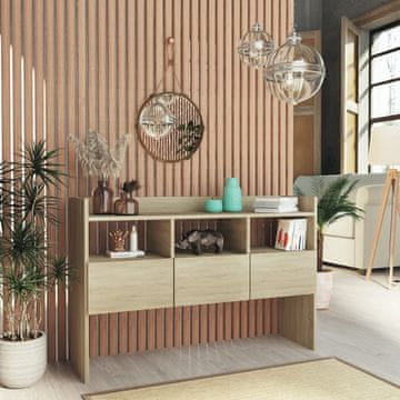 Vidaxl Ormarić, hrast Sonoma, 105x30x70 cm, materijal na bazi drva