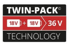 Einhell PXC Twinpack CB set baterija 18 V 2.5 Ah (4511524)