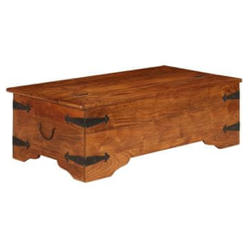Vidaxl Klub stolić, akacija s mednim završetkom, 110x55x35 cm