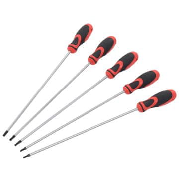 Vidaxl Set od 5 Torx odvijača, 300 mm
