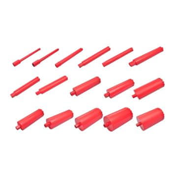 Vidaxl Set bitova za bušilicu s dijamatnim jezgrama