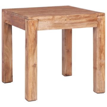 Vidaxl Klub stolić, 53x50x50 cm, Masivno reciklirano drvo