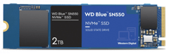 Western Digital SN550 SSD disk, 3D, 2 TB, M.2 2280, NVMe (WDS200T2B0C)