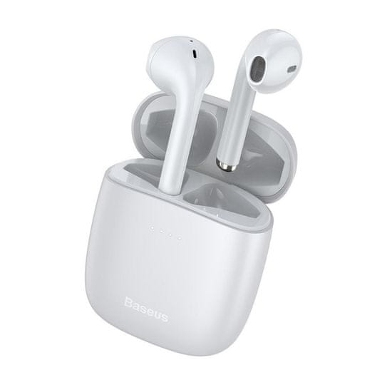 BASEUS Enock W04 Pro bežične slušalice, Bluetooth, kutija za punjenje, TWS, bijela