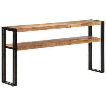Vidaxl Konzolni stolić 150x30x75 cm Masivno drvo akacije